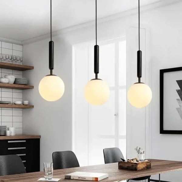 Spherical Lampshade Hanging Lamp - Image 3