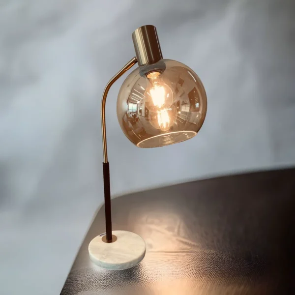 glass table lamp