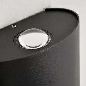 black wall lamp single bulb